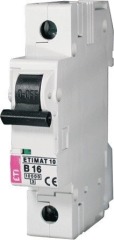Автоматичний вимикач ETIMAT 10 1p B 25А (10kA), ETI (2121718)