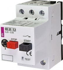 Автомат защиты двигателя MS25-0,4 , ETI (4600030)