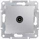 Розетка TV оконечная алюминий Sedna Schneider Electric, SDN3201660