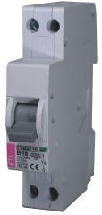 Автоматичний вимикач ETIMAT 6 1p+N (1мод.) С 10А (2191122)