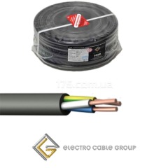 кабель ВВГ 3х2.5 ЗЗЦМ відріз кратно 1м