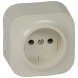 Розетка без заземления слоновая кость Forix Legrand (782440)