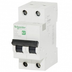 Автоматичний вимикач EZ9 2Р, 10А, х-ка В Schneider electric, EZ9F14210