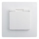 Розетка 2К+З IP44 белая Legrand Etika (672232)