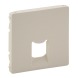 Лицевая панель розетки RJ11 / RJ45 слоновая кость Legrand Valena Life (755411)