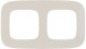 Рамка 2-я тиснение бежевое Legrand Valena Allure (754382)