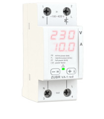 Реле напряжения с контролем тока CV2-50 red, ZUBR (шт)