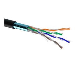 Кабель OK-net FTP cat.5е 4х2х0,51 (Одескабель) КПВЭ-ВП отрез кратно 1м, медный