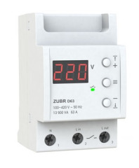 Реле контроля напруги ZUBR D63, 63 А (шт)