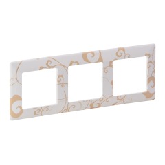 Рамка 3-я ампир белый Legrand Valena Life (754103)