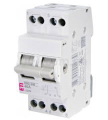 Переключатель нагрузки SSQ 240 "1-0-2", 2 полюса, 40А