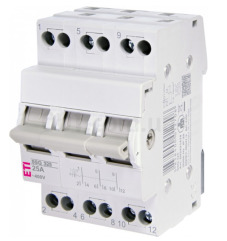 Переключатель нагрузки SSQ 325 "1-0-2", 3 полюса, 25А