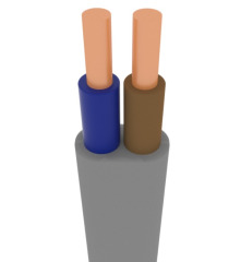 Кабель ВВГ-П 2х2.5 ЗЗЦМ відріз кратний 1м
