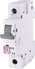 Автоматический выключатель ETIMAT 6 1p B 2А (6kA), ETI (2111510)