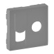 Накладка розетки TV + RJ алюміній Legrand Valena Life (754832)
