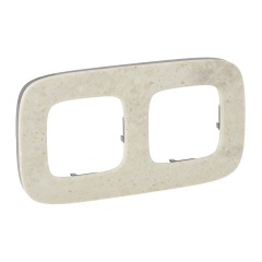 Рамка 2-я дворцовый мрамор Legrand Valena Allure (755522)