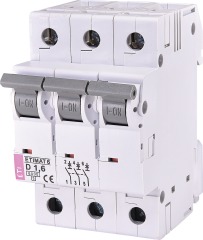 Автоматичний вимикач ETIMAT 6 3p D 1,6A (6kA), ETI (2164507)