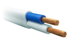 Провод ШВВП 2х1 ЗЗЦМ отрез кратно 1м