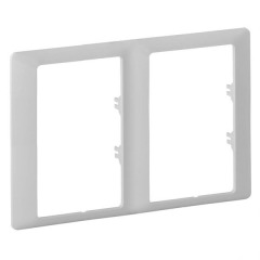 Рамка для двойных розеток 2-я белая Legrand Valena Life (754222)