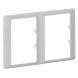 Рамка для двойных розеток 2-я белая Legrand Valena Life (754222)