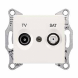 Розетка TV/Sat проходная 4dB сл.кость Sedna Schneider Electric, SDN3401923