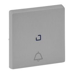Клавиша с подсветкой "звонок" алюминий Legrand Valena Life (755052)