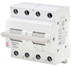 Переключатель нагрузки SSQ 2100 "1-0-2", 2 полюса, 100А