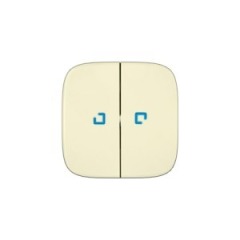 Клавиша выключателя 2-кл. с подсветкой слоновая кость Legrand Valena Allure (755226)