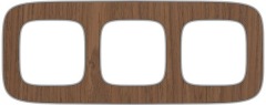 Рамка 3-я орех Legrand Valena Allure (754463)