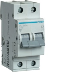 Автоматический выключатель MC232A 2p 32А hager (MC232A)