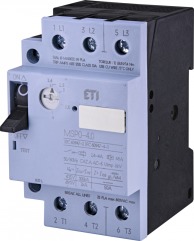 Автомат защиты двигателя MSP0-4,0 (1,1-1,5 kW, 2.4-4A) , ETI (4646622)