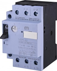 Автомат защиты двигателя MSP0-6 (2,2 kW, 4-6A) , ETI (4646623)