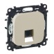 Розетка RJ45 Кат.6 UTP слонова кістка Legrand Valena Allure (753842)