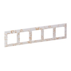 Лицьова панель світлорегулятора алюміній Legrand Valena Life (754882)