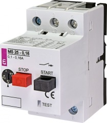 Автомат защиты двигателя MS25-0,16 , ETI (4600010)