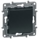 Выключатель/переключатель с автоматическими клемами антрацит Legrand Etika (672611)